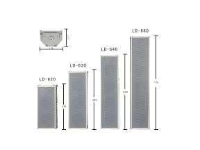 LD-6系列 中型全天候鋁合金音柱